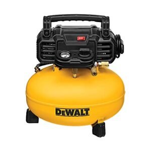 DEWALT Pancake Air Compressor, 6 Gallon, 165 PSI (DWFP55126),Multi